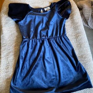 Girls Velvet Dress